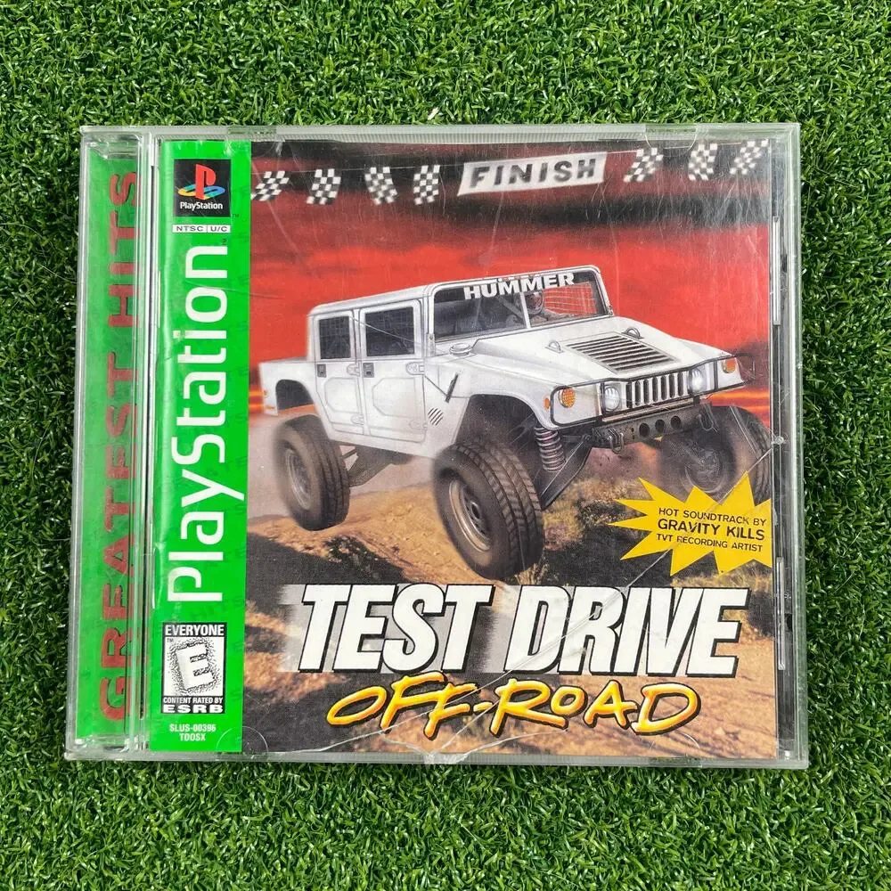 Test Drive Off Road (Sony PlayStation 1, 1997) Working